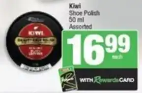 Spar Kiwi Shoe Polish Assorted offer