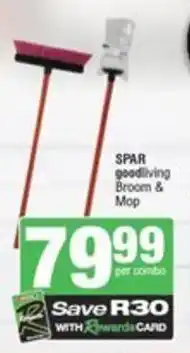 Spar SPAR goodliving Broom & Mop offer