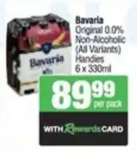Spar Bavaria Original 0.0% Non-Alcoholic offer