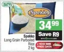 Spar Spekko Long Grain Parboiled Rice offer