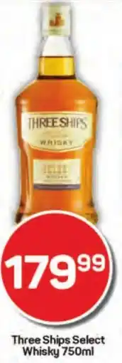 Pick n Pay Liquor Three Ships Select Whisky offer