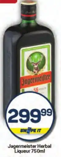Pick n Pay Liquor Jagermeister Herbal Liqueur offer