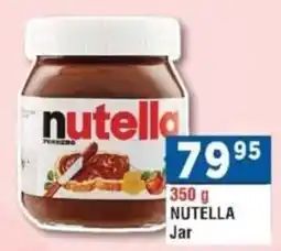 DB Cash And Carry NUTELLA Jar offer
