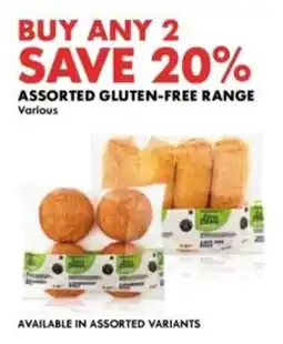 Woolworths Assorted gluten-free range offer