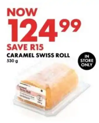 Woolworths Caramel swiss roll offer