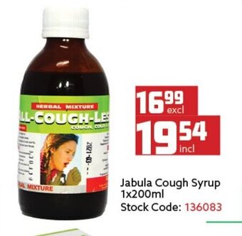 Africa Cash and Carry Jabula Cough Syrup 200ml offer