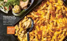Woolworths Pulled butter chicken penne offer
