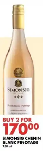 Woolworths Simonsig chenin blanc pinotage offer