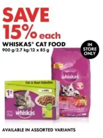 Woolworths Whiskas cat food offer