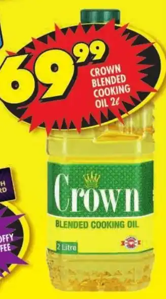 Shoprite Crown blended cooking oil offer