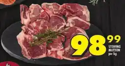 Shoprite Stewing mutton offer