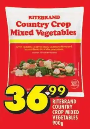 Shoprite Ritebrand country crop mixed vegetables offer