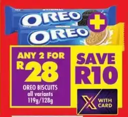 Shoprite Oreo biscuits all variants offer