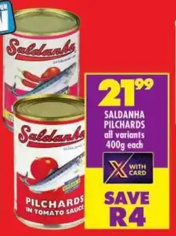 Shoprite Saldanha pilchards all variants offer