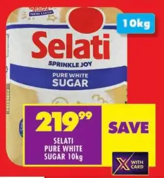 Shoprite Selati pure white sugar offer
