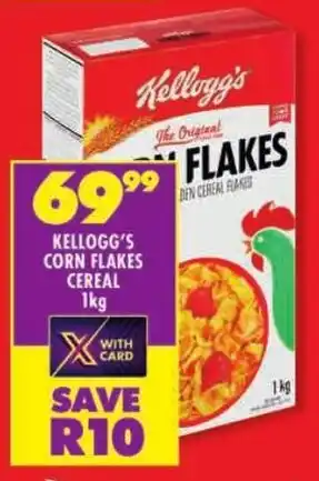 Shoprite Kellogg's corn flakes cereal offer