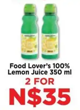 Food Lover's Market Food Lover's 100% Lemon Juice offer