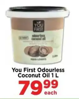Food Lover's Market You First Odourless Coconut Oil offer