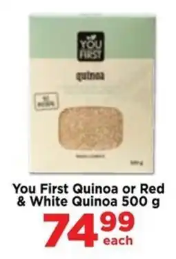 Food Lover's Market You First Quinoa or Red & White Quinoa offer