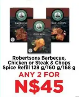 Food Lover's Market Robertsons Barbecue, Chicken or Steak & Chops Spice Refill offer