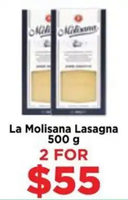 Food Lover's Market La Molisana Lasagna offer
