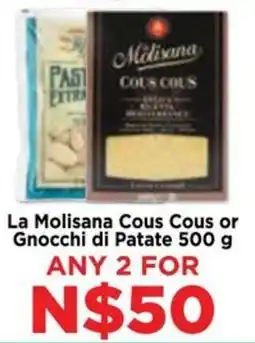 Food Lover's Market La Molisana Cous Cous or Gnocchi di Patate offer
