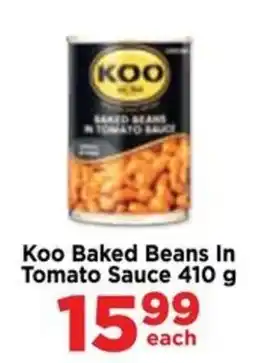 Food Lover's Market Koo Baked Beans In Tomato Sauce offer