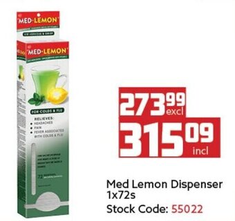 Africa Cash and Carry Med Lemon Dispenser 72s offer