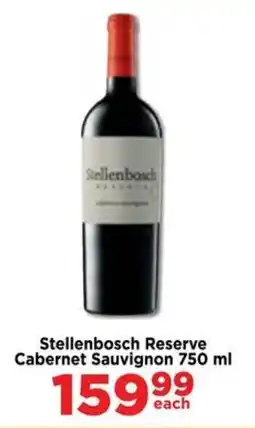 Food Lover's Market Stellenbosch Reserve Cabernet Sauvignon offer