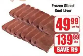 Boxer Frozen Sliced Beef Liver offer