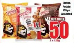 Boxer SIMBA Potato Chips Assorted offer