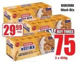 Boxer BOKOMO Weet-Bix offer