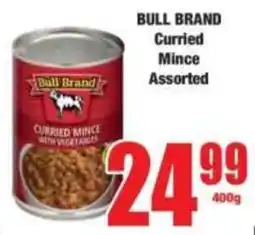 Boxer BULL BRAND Curried Mince Assorted offer
