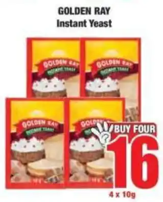 Boxer GOLDEN RAY Instant Yeast offer
