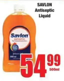 Boxer SAVLON Antiseptic Liquid offer
