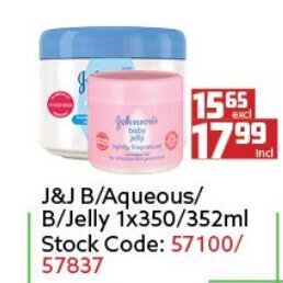 Africa Cash and Carry J&J B/Aqueous/B/Jelly 1x350/352ml offer