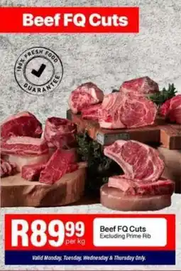 Take 'n Pay Beef FQ Cuts offer