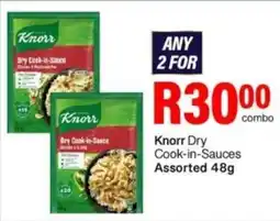 Take 'n Pay Knorr Dry Cook-in-Sauces Assorted offer