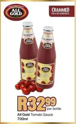 Take 'n Pay All Gold Tomato Sauce offer