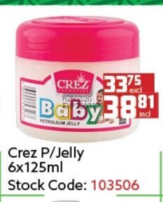 Africa Cash and Carry Crez P/Jelly 6x125ml offer