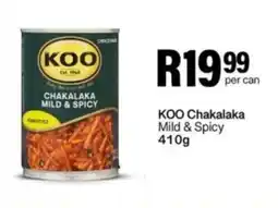 Take 'n Pay KOO Chakalaka Mild & Spicy offer