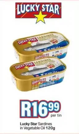 Take 'n Pay Lucky Star Sardines in Vegetable Oil offer