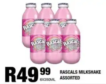 Take 'n Pay Rascals milkshake assorted offer