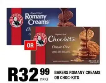Take 'n Pay Bakers romany creams or choc-kits offer