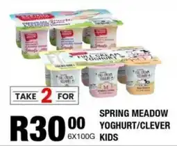 Take 'n Pay Spring meadow yoghurt/clever kids offer