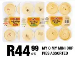 Take 'n Pay My o my mini cup pies assorted offer
