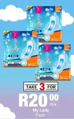 Take 'n Pay My Lady Pads offer