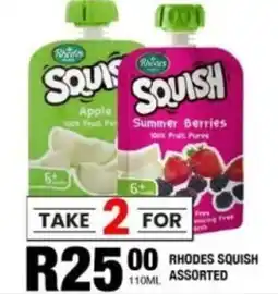 Take 'n Pay Rhodes squish assorted offer