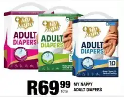 Take 'n Pay My nappy adult diapers offer