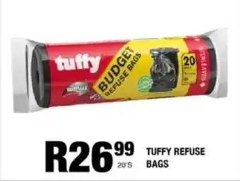 Take 'n Pay Tuffy refuse bags offer